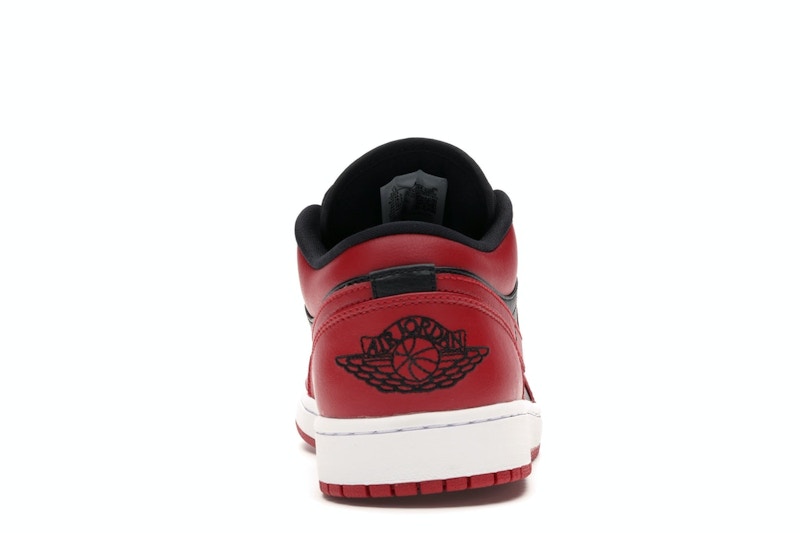 Air Jordan 1 Low Reverse Bred - Gym Red/Black-Gym Red-White - 553558-606 - 27