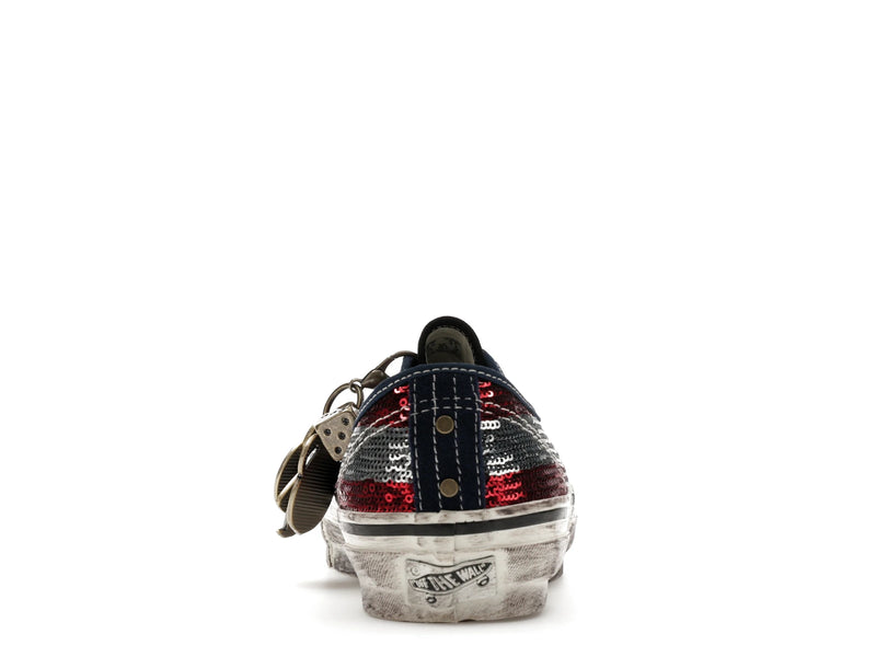 Vans Premium Authentic La Habana Red Navy - Red/Navy - VN000DB8Z11 - 27