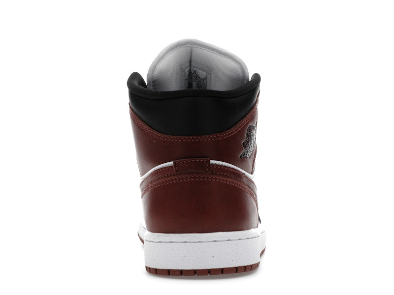 Air Jordan 1 Mid SE Dark Pony - White/Black/Dark Pony - HF3216-102 - 27