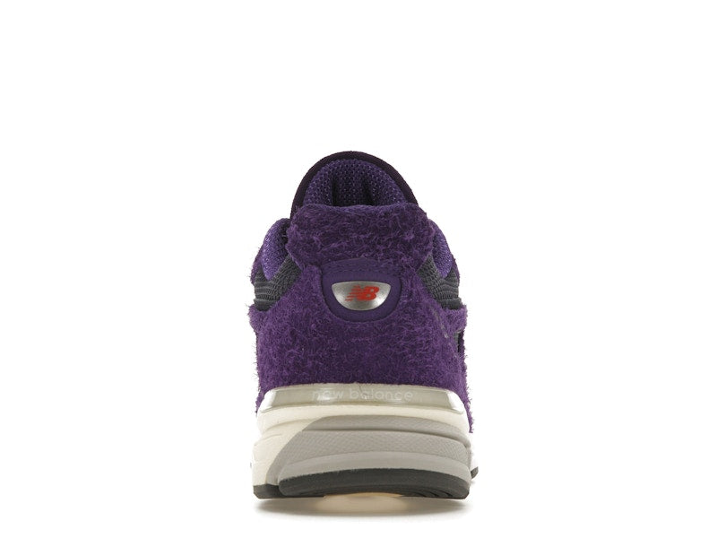 New Balance 990v4 MiUSA Teddy Santis Plum Purple - Plum Purple/White/Black - U990TB4 - 27