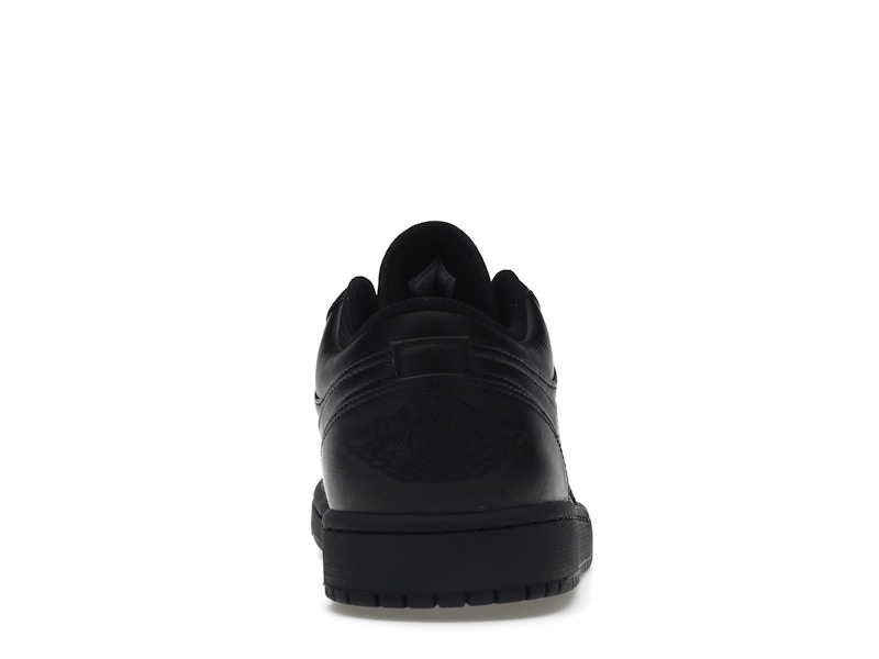 Air Jordan 1 Low Triple Black (2022) - Black/Black/Black - 553558-093 - 27