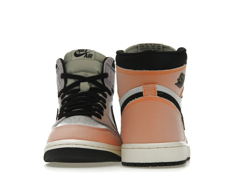 Air Jordan 1 Retro High OG Skyline - Vivid Orange/Black/Iced Lilac/True Blue/Sail - DX0054-805 - 27