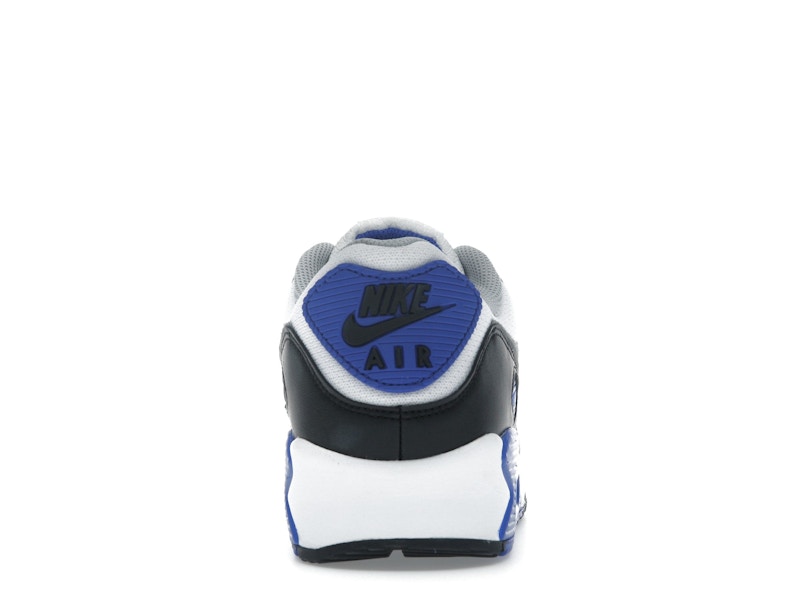 Nike Air Max 90 Hyper Royal - White/Light Smoke Grey/Black/Particle Grey - DM0029-112 - 27