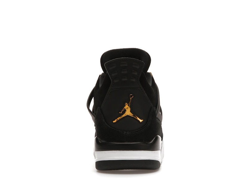 Air Jordan 4 Retro Royalty - Black/Metallic Gold-White - 308497-032 - 27