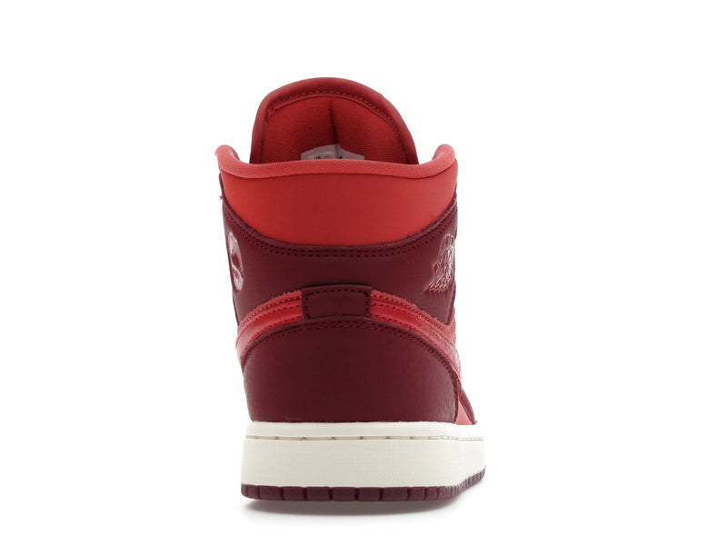 Air Jordan 1 Mid SE Valentines Day (2026) - Team Red/Sierra Red/Pueblo Red - IB7018-600 - 27
