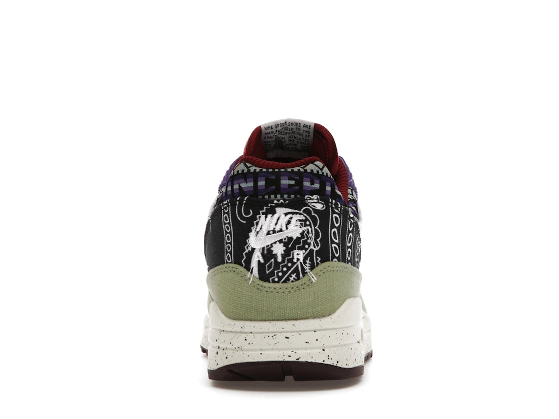 Image 3 de Nike Air Max 1 SP Concepts Denim Olive Canvas DN1803-300