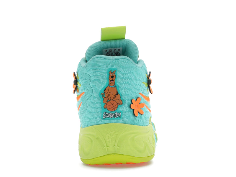 Puma Lamelo Ball Mb04 Scooby Doo - Aquatic/Lime Smash/Heat Fire - 310776-01 - 27