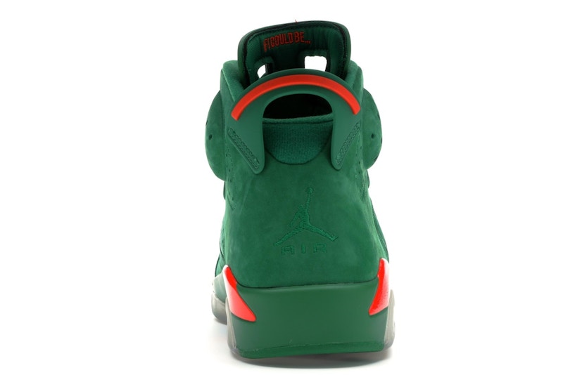 Air Jordan 6 Retro Gatorade Green - Pine Green/Orange Blaze-Pine Green - AJ5986-335 - 27