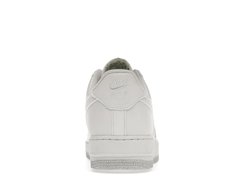 Nike Air Force 1 Low Next Nature White Metallic Grey (Women's) - White/Metallic Grey - DC9486-101 - 27