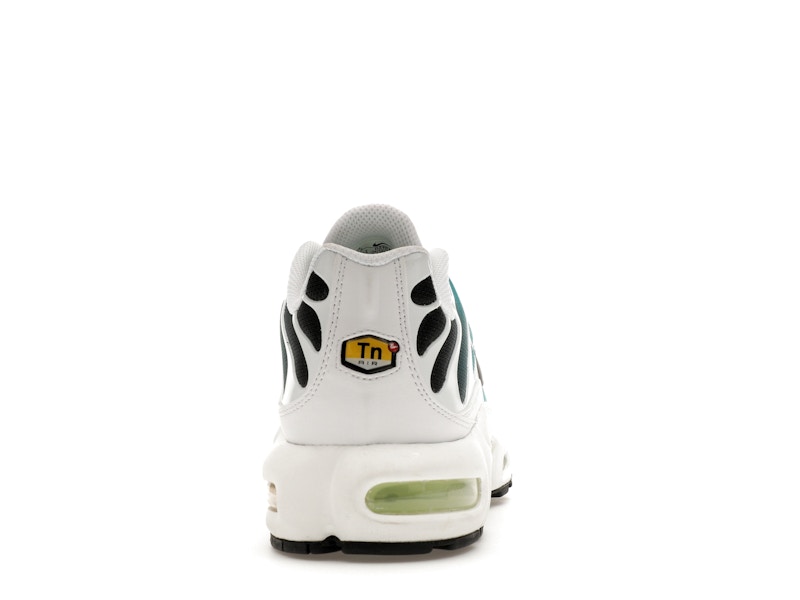 Nike Air Max Plus Dusty Cactus Barely Volt (Women's) - White/Dusty Cactus/Barely Volt/Black - DZ3670-102 - 27