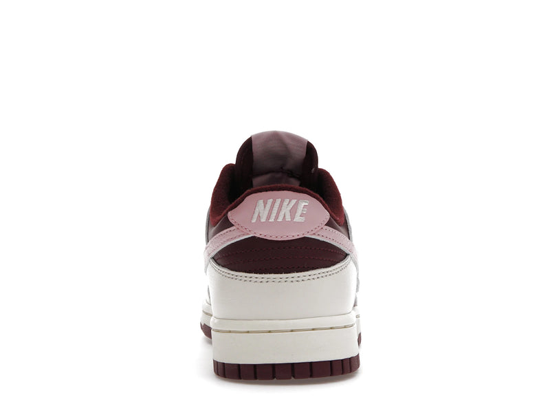 Nike Dunk Low Valentines Day (2023) - Pale Ivory/Medium Soft Pink-Night Maroon - DR9705-100 - 27