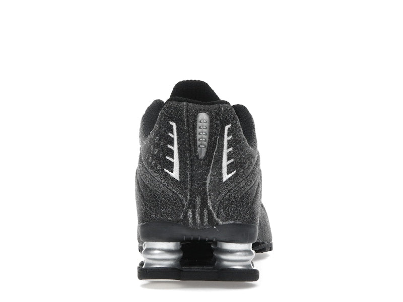 Nike Shox R4 Black Distressed Leather - vue 27