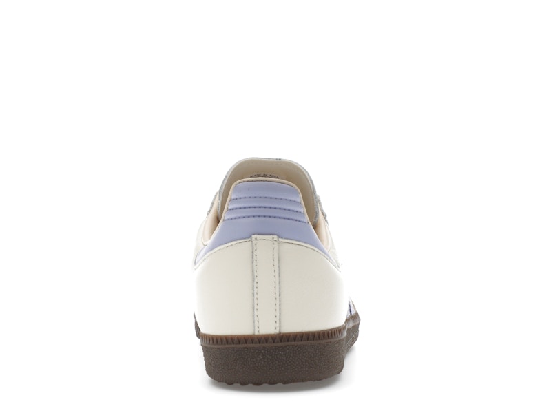 adidas Samba OG Cream White Violet (Women's) - Cream White/Violet Tone/Sand Strata - JI2678 - 27