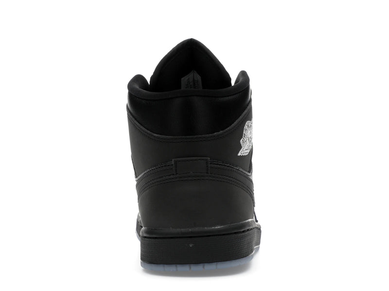 Air Jordan 1 Mid SE Black Metallic Reimagined - Black/Silver Metallic/University Red - HV5177-010 - 27