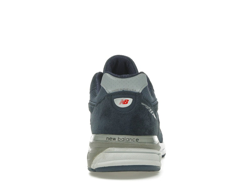 New Balance 990v4 MiUSA Navy - Navy/Silver - U990NV4 - 27