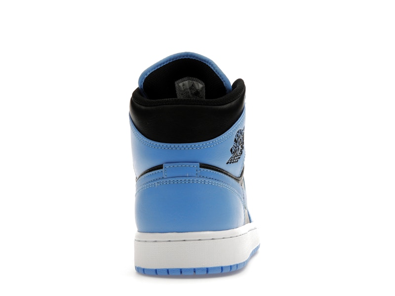 Air Jordan 1 Mid Azul Universitario Negro - vista 27