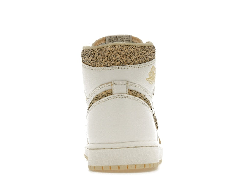 Air Jordan 1 Retro High OG Craft Vibrations Of Naija - Sail/Pale Vanilla-Black - FD8631-100 - 27