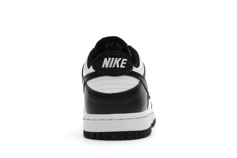 Nike Dunk Low Retro White Black (GS) - White/Black-White - CW1590-100 - 27