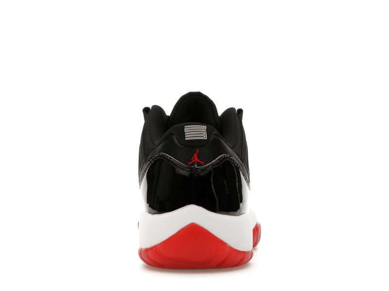 Air Jordan 11 Retro Low Bred (2025) (GS) - Black/White-Varsity Red - FV5121-006 - 27
