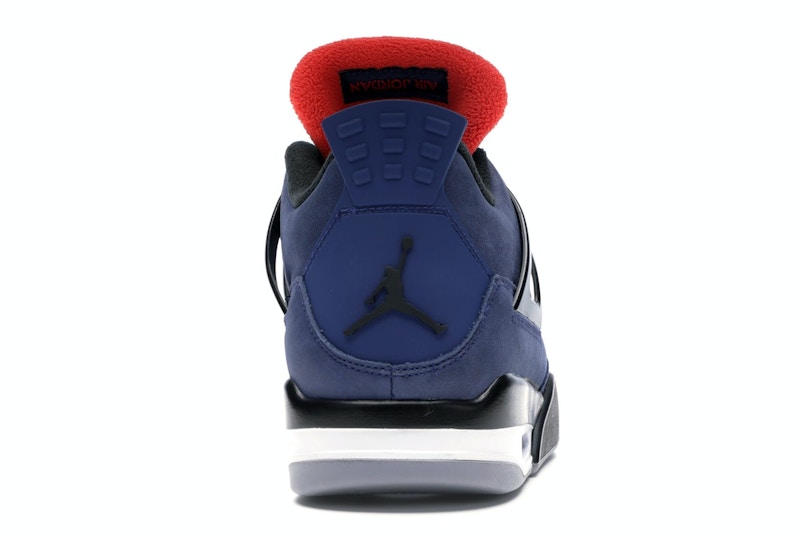 Air Jordan 4 Retro Winter - Loyal Blue/White-Habanero Red-Black - CQ9597-401 - 27