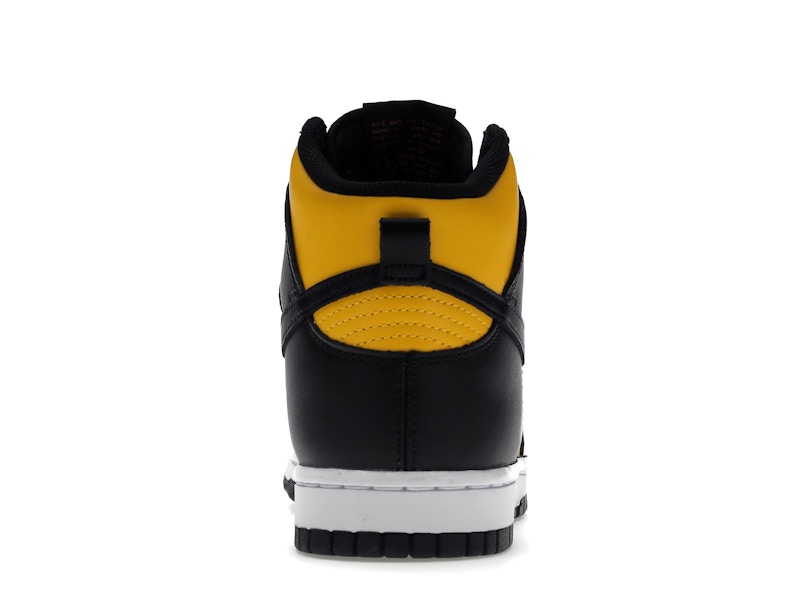 Nike Dunk High Retro Reverse Goldenrod - University Gold/Black/White/Habanero Red - DD1399-700 - 27