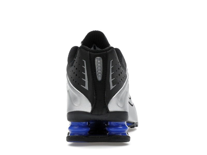 Nike Shox R4 Metallic Silver Black Racer Blue - Metallic Silver/Black/Racer Blue - AR3565-006 - 27
