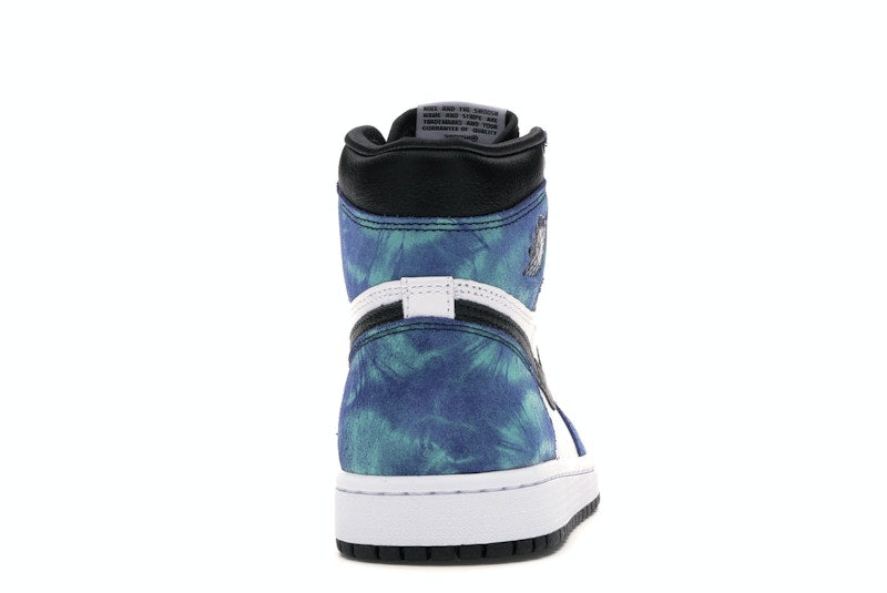 Air Jordan 1 Retro High Tie Dye (W) - White/Black-Aurora Green - CD0461-100 - 27