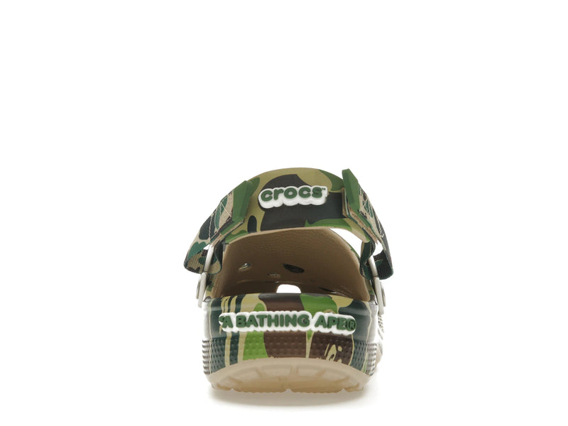 Crocs Classic Clog A Bathing Ape Bape Abc Camo Green - ABC Camo/Green - 209627-212 - 27