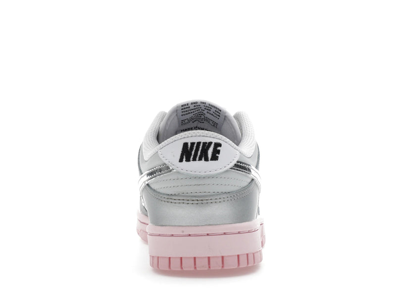 Nike Dunk Low Lx Metallic Silver Pink Foam - Photon Dust/Metallic Silver-Pink Foam-Medium Soft Pink - HM3698-006 - 27