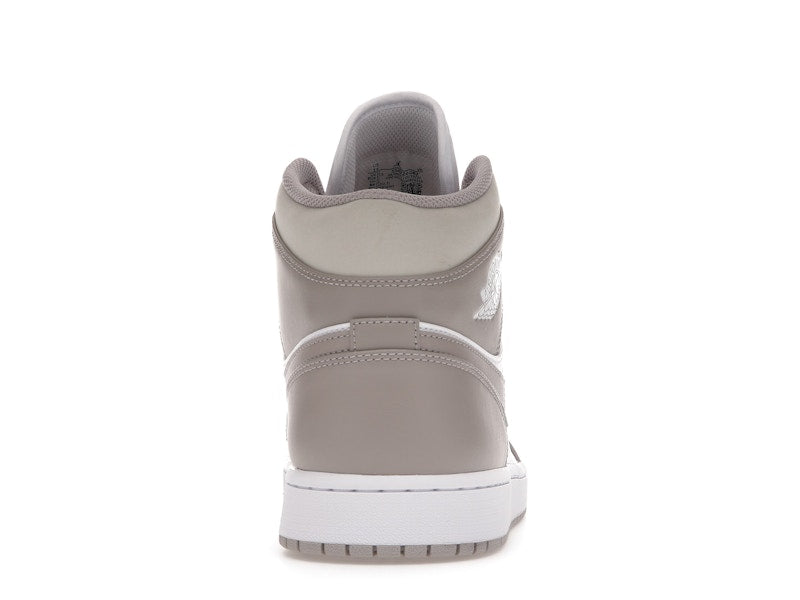 Air Jordan 1 Mid Linen - White/Linen-Linen - 554724-082 - 27