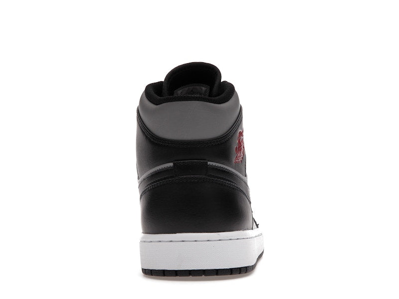 Air Jordan 1 Mid Shadow Red - Black/Gym Red-Particle Grey - 554724-096 - 27