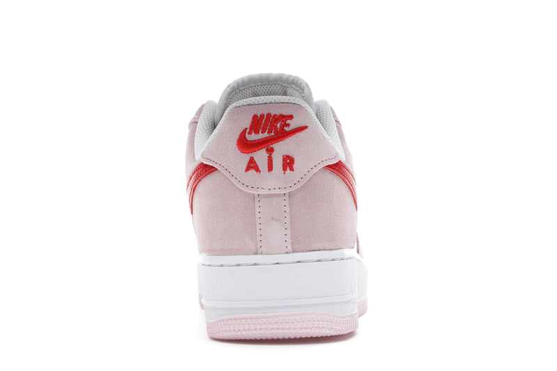 Nike Air Force 1 07 QS Love Letter - Tulip Pink/University Red-White - DD3384-600 - 27