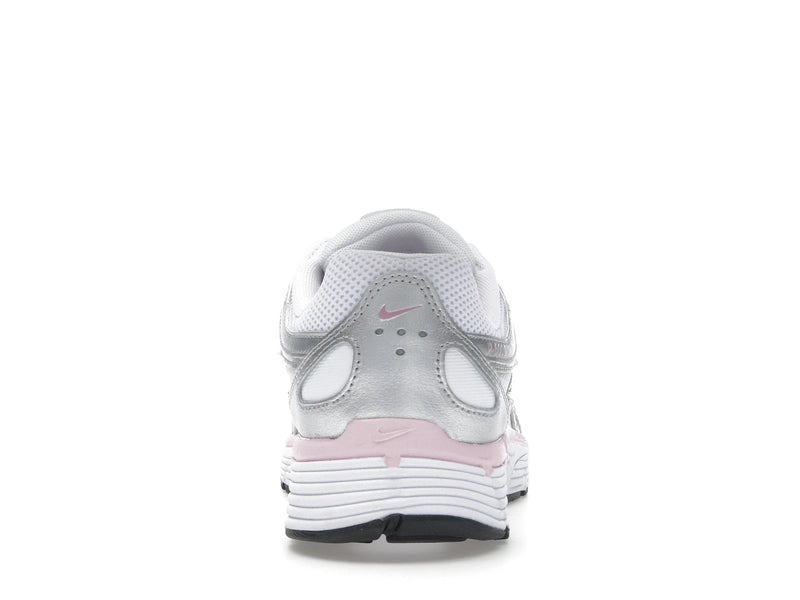 Nike P 6000 White Elemental Pink - White/Elemental Pink/Black/Metallic Silver - BV1021-108 - 27