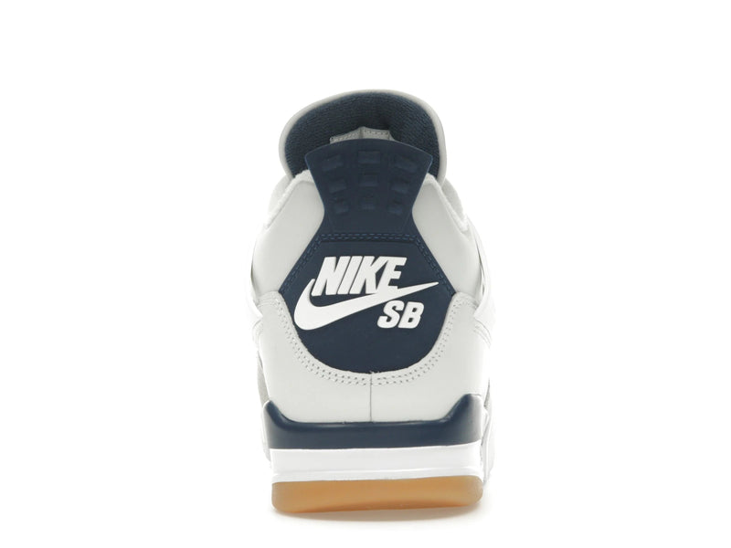 Air Jordan 4 Retro SB Navy - Summit White/White/Navy/Neutral Grey/Gum Yellow/Varsity Red - DR5415-100 - 27