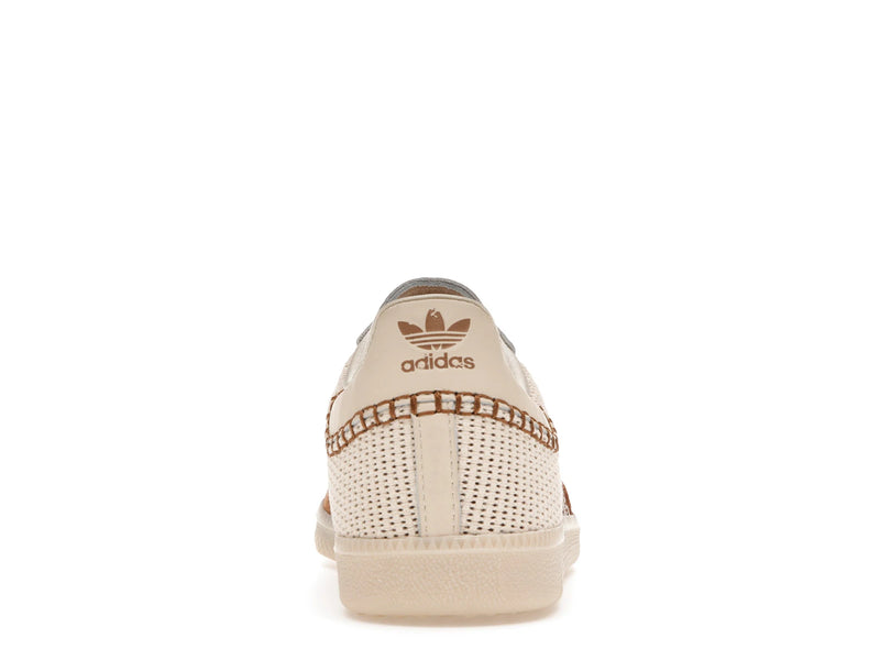 Adidas Samba Wales Bonner Cream White - Cream White/Brown/Cream White - FX7720 - 27
