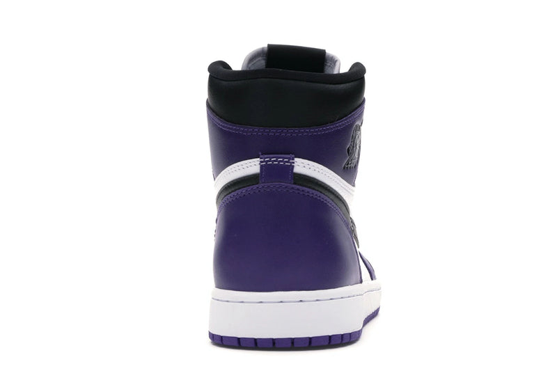 Air Jordan 1 Retro High Court Purple White - Court Purple/White-Black - 555088-500 - 27
