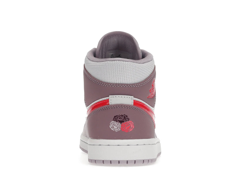 Air Jordan 1 Mid Valentines Day (2022) (W) - White/Pink-Crimson - DR0174-500 - 27