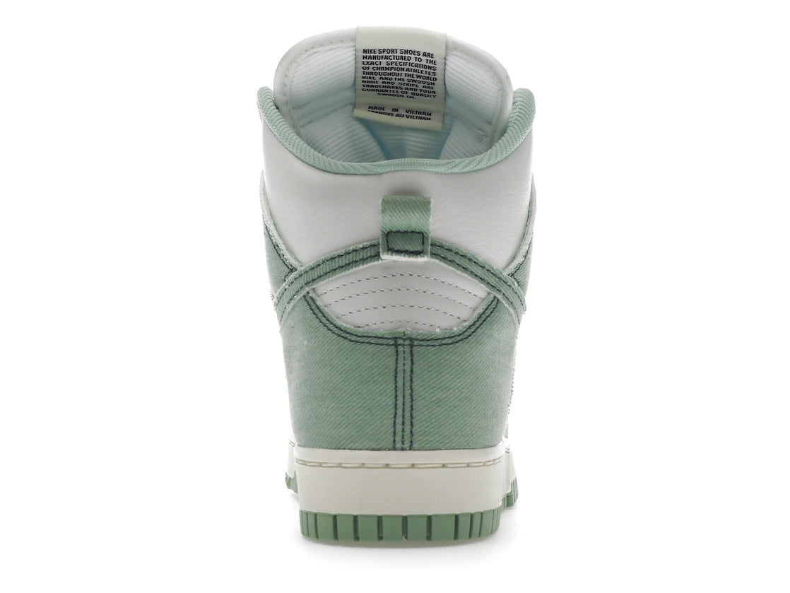 Image 3 de Nike Dunk High 1985 Enamel Green Denim W DV1143-300