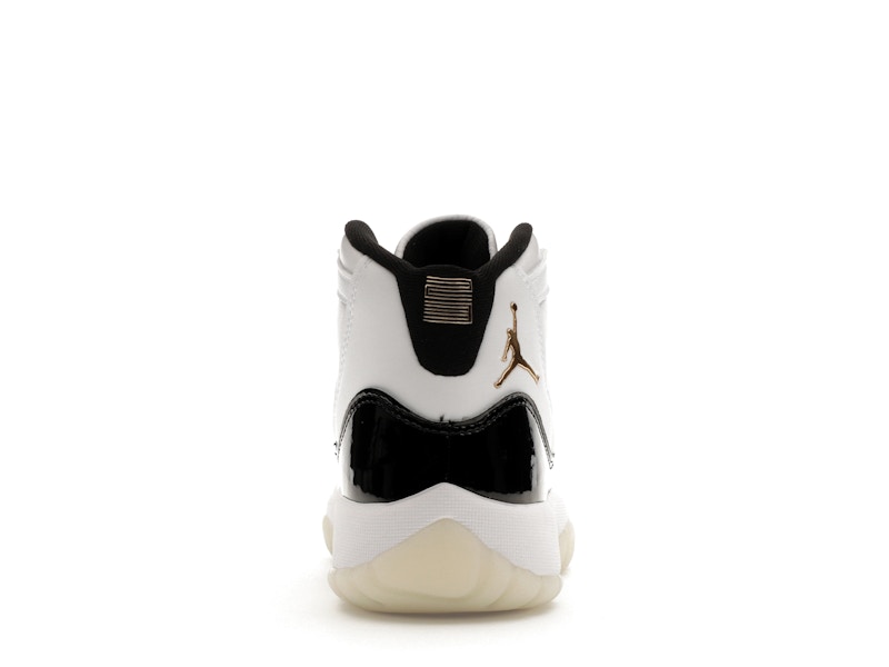 Air Jordan 11 Retro Dmp Defining Moments (2023) (GS) - Black/White/Metallic Gold - 378038-170 - 27