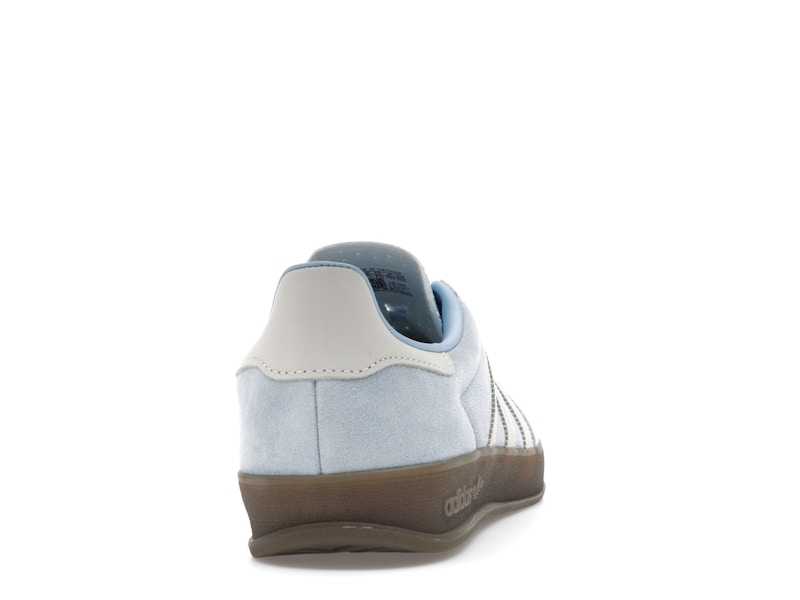 adidas Gazelle Indoor Clear Sky Off White (Women's) - Clear Sky/Off White/Gum - JI2717 - 28