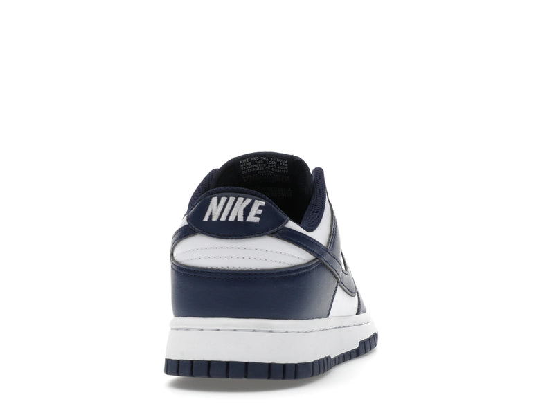 Nike Dunk Low White Midnight Navy - White/Midnight Navy-White - HF5441-107 - 28