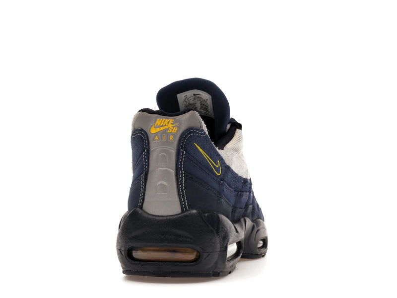 Nike Air Max 95 Sb Eric Koston Obsidian Speed Yellow - Obsidian/Speed Yellow/Midnight Navy/Navy/Summit White/White - HQ8492-400 - 28