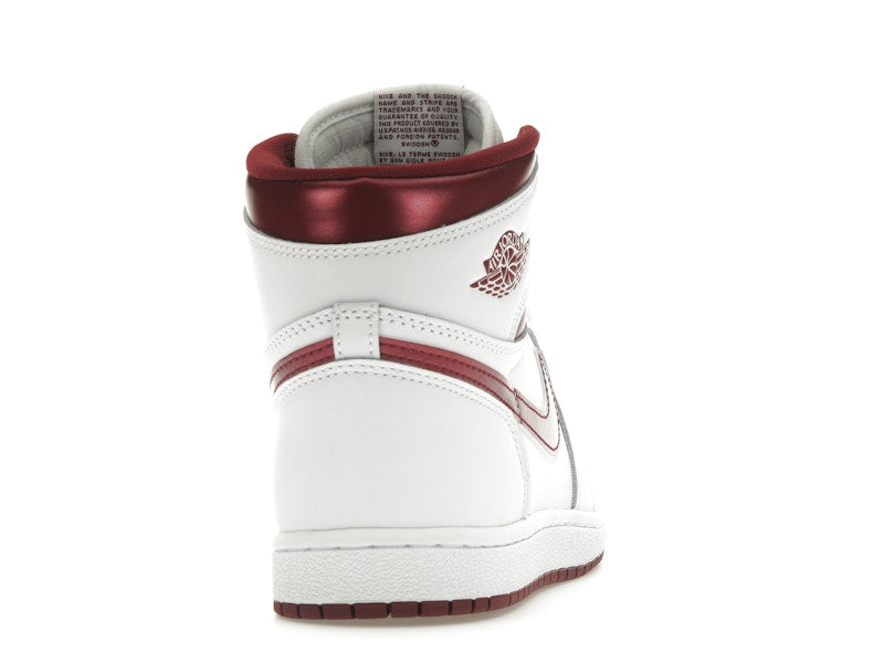Air Jordan 1 Retro High 85 OG Metallic Burgundy - White/Team Red/White - BQ4422-161 - 28