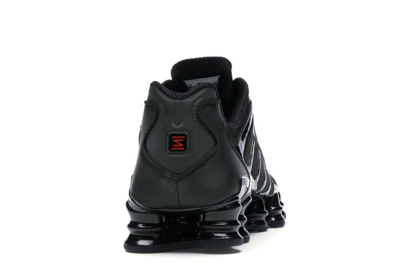 Nike Shox Tl Black Metallic Hematite - Black/Black-Metallic Hematite-Max Orange - AV3595-002 - 28