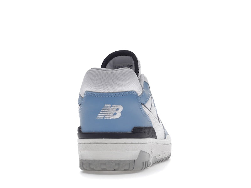 New Balance 550 White Carolina Blue - White/Carolina Blue/Black - BB550ZNA - 28