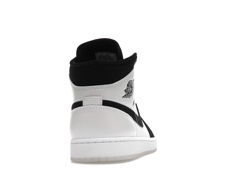 Air Jordan 1 Mid Diamond Shorts - White/Black - DH6933-100 - 28