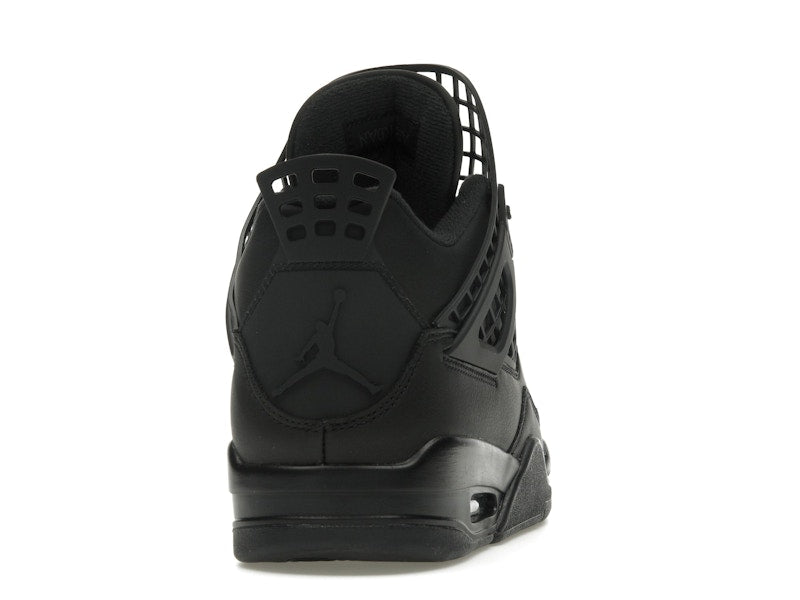 Air Jordan 4 Retro Net Black - Black/Black-Metallic Silver - FN7251-001 - 28