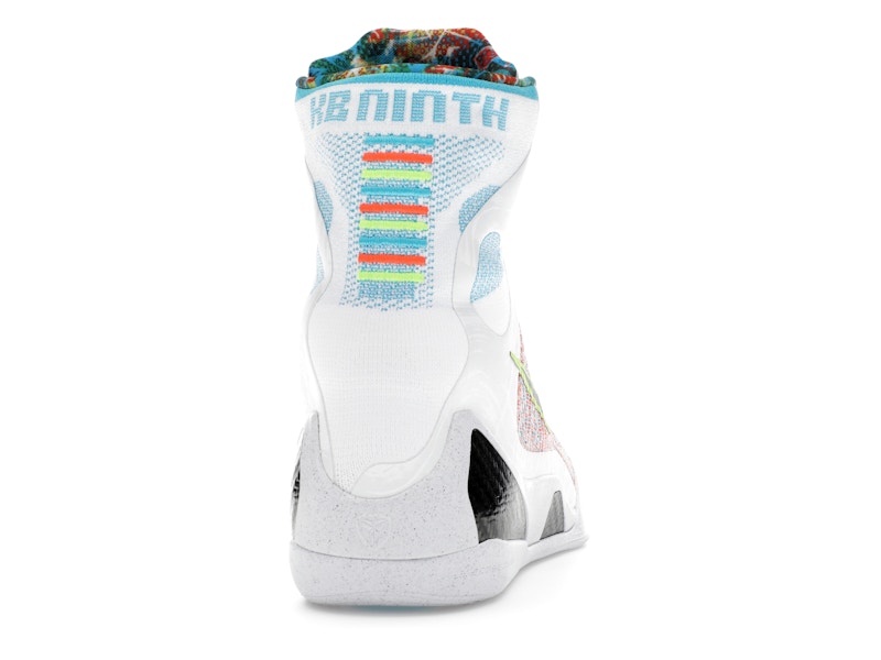Nike Kobe 9 Elite Protro What The (2025) - White/Reflective Silver-Chlorine Blue-Black - FZ7335-101 - 28