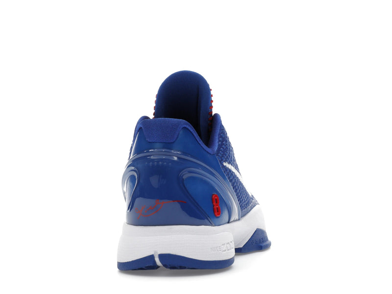 Nike Kobe 6 Protro Dodgers PE - Game Royal/White-University Red - CW2190-400 - 28
