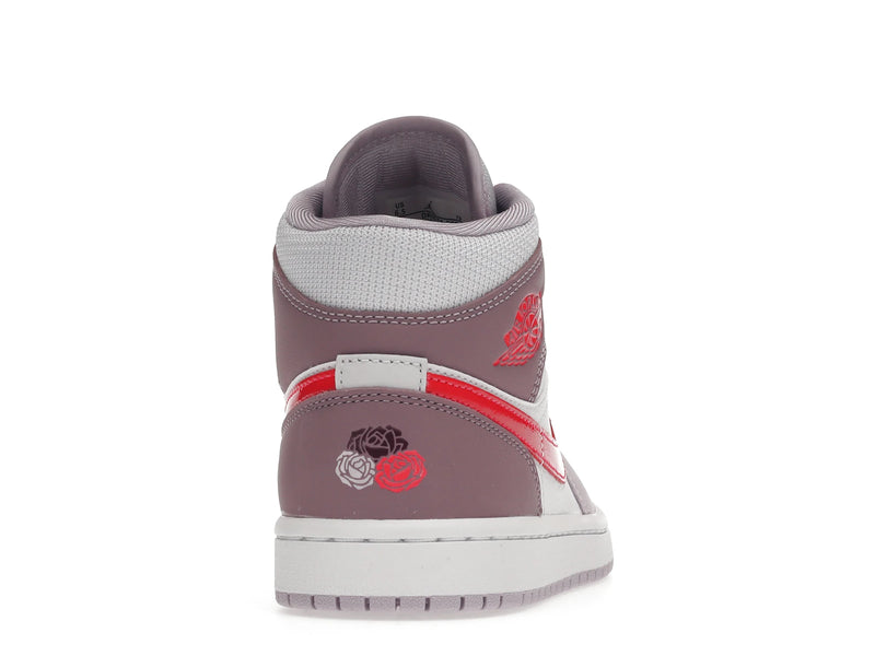 Air Jordan 1 Mid Valentines Day (2022) (W) - White/Pink-Crimson - DR0174-500 - 28